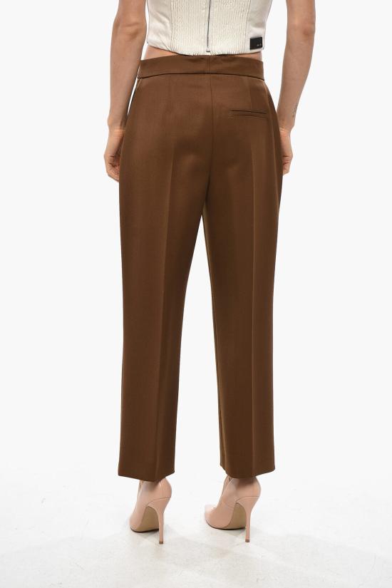  토리버치 스트레이트 팬츠 140151 200 Brown - TORY BURCH