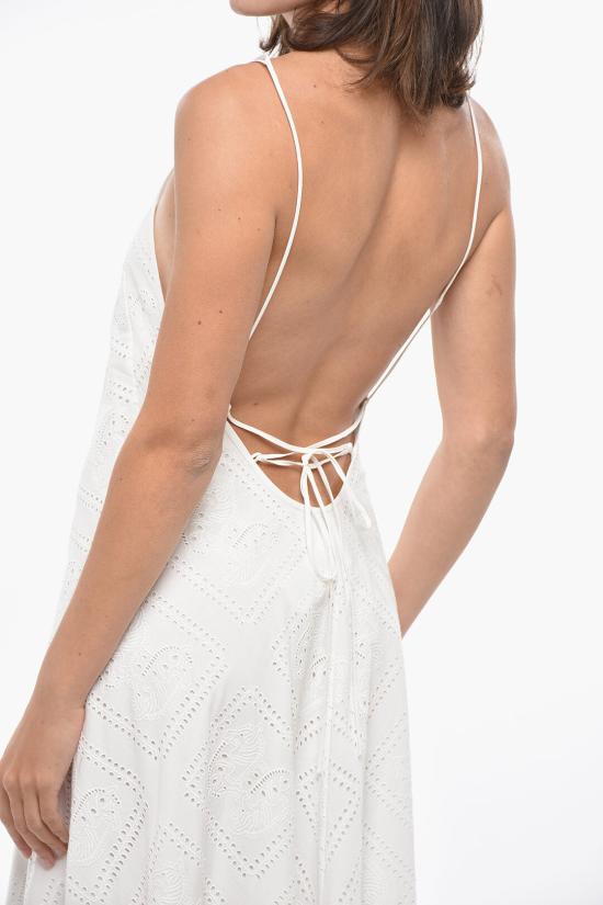  토리버치 롱 원피스 160091 100 White - TORY BURCH