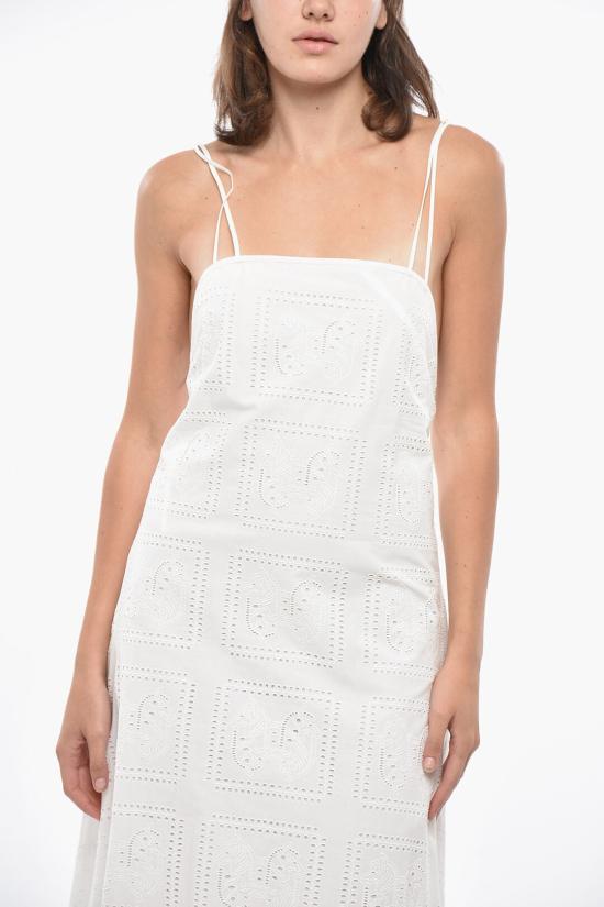  토리버치 롱 원피스 160091 100 White - TORY BURCH