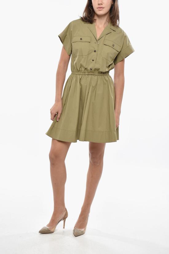  토리버치 숏 원피스 159727 250O Military Green