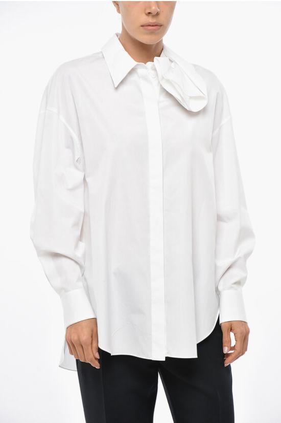  알렉산더 맥퀸 셔츠 768314QAAAD9000 White