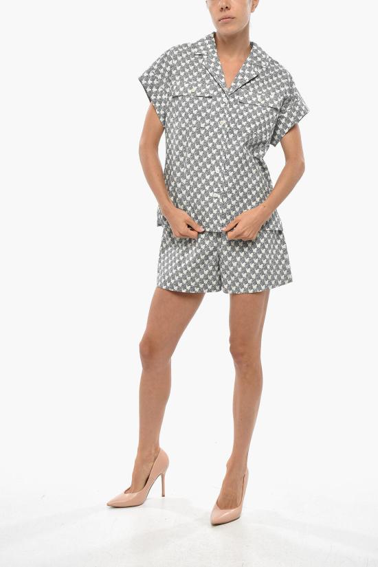  토리버치 셔츠 160584 406 Blue - TORY BURCH