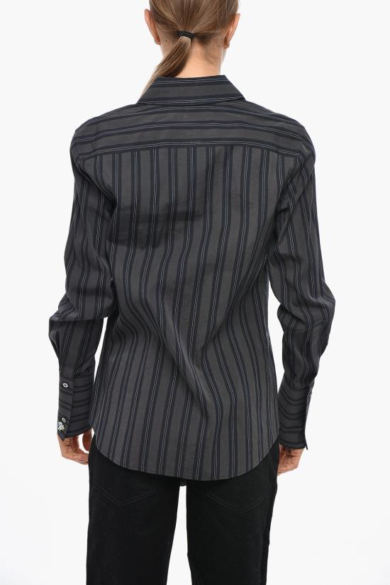  토리버치 셔츠 155597 428 Gray - TORY BURCH