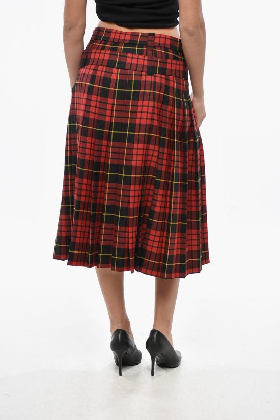  알렉산더 맥퀸 롱 스커트 807987 QJAEJ 6120 Red - ALEXANDER MCQUEEN