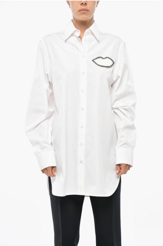  스텔라 맥카트니 셔츠 620133SMA909000 White