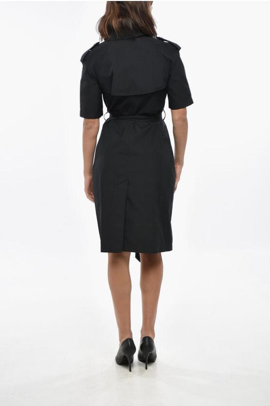  버버리 숏 원피스 8071035 Black - BURBERRY