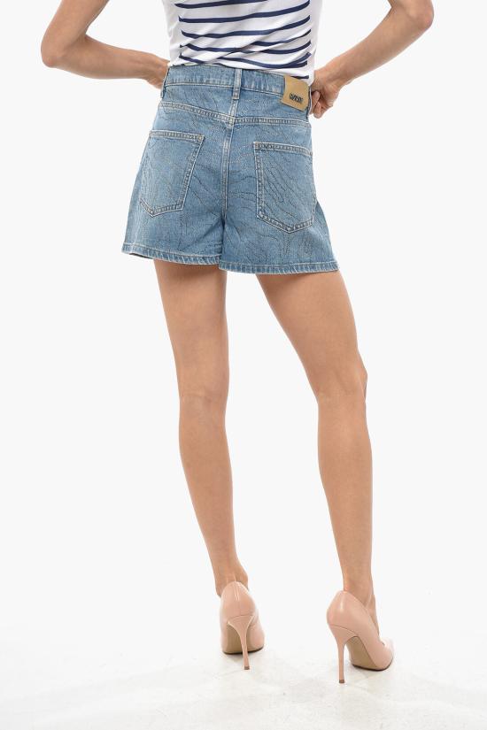  로테이트 데님 숏팬츠 1126391468 1468 Light blue - ROTATE