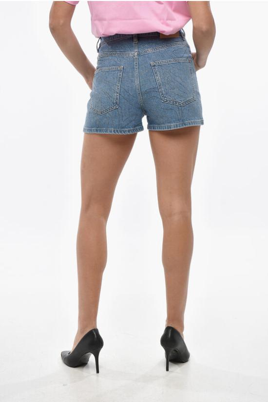  로테이트 데님 숏팬츠 1126391468 1468 Light blue - ROTATE