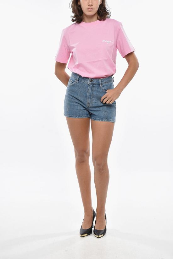  로테이트 데님 숏팬츠 1126391468 1468 Light blue - ROTATE