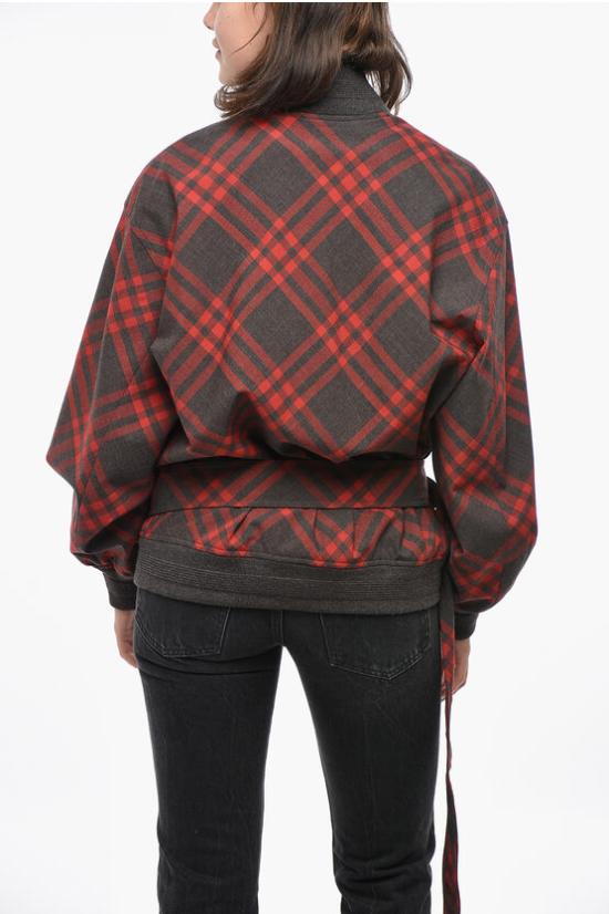  버버리 봄버 자켓 8093007 C1205 Red - BURBERRY