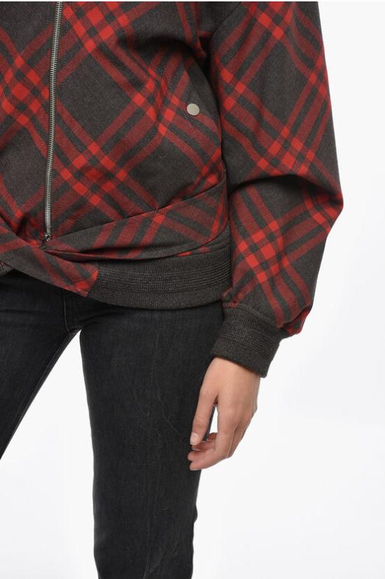  버버리 봄버 자켓 8093007 C1205 Red - BURBERRY