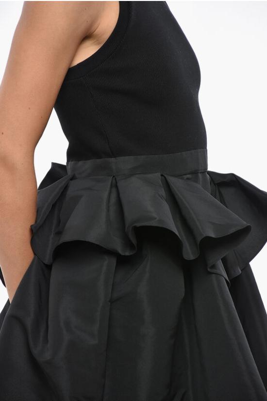  알렉산더 맥퀸 숏 원피스 787280 QLADJ 1000 Black - ALEXANDER MCQUEEN