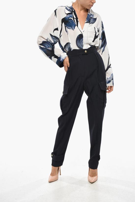  알렉산더 맥퀸 스트레이트 팬츠 754576 QJACF 4100 Blue - ALEXANDER MCQUEEN