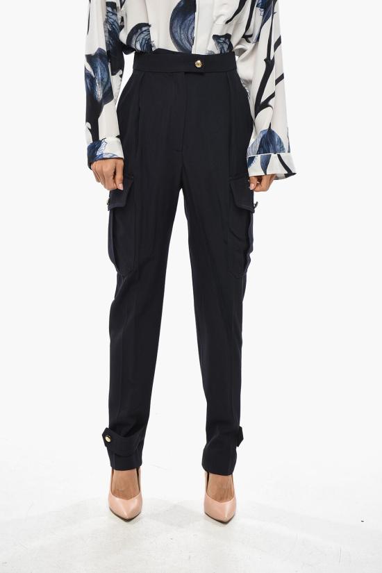  알렉산더 맥퀸 스트레이트 팬츠 754576 QJACF 4100 Blue