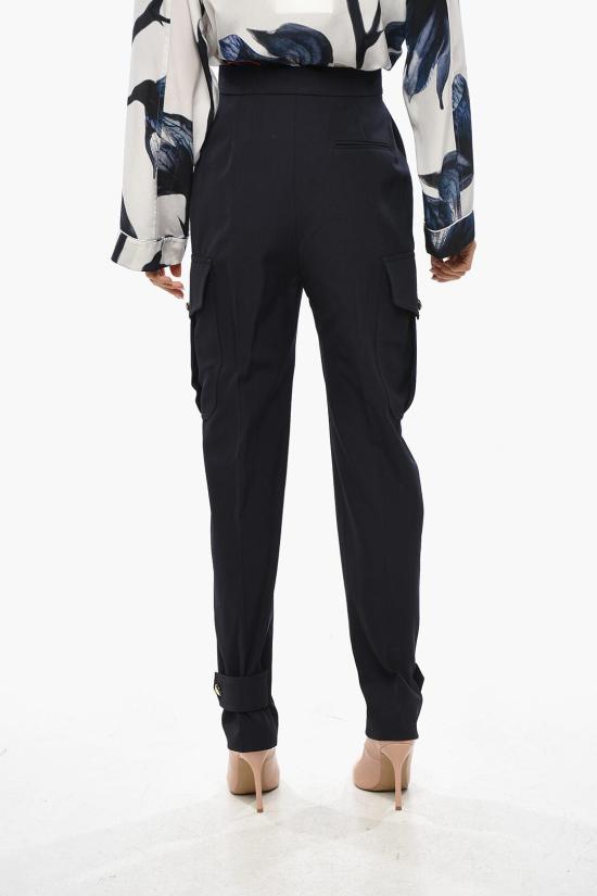 알렉산더 맥퀸 스트레이트 팬츠 754576 QJACF 4100 Blue - ALEXANDER MCQUEEN