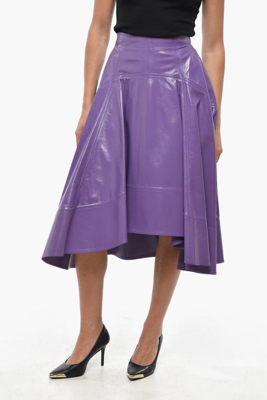  보테가베네타 미디 스커트 716284VKLC05305 Violet