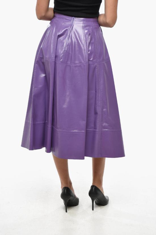  보테가베네타 미디 스커트 716284VKLC05305 Violet - BOTTEGA VENETA