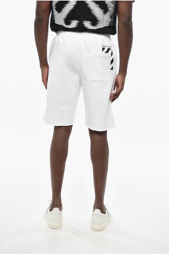  오프화이트 숏팬츠 OMCI012C99FLE0010110 White - OFF WHITE