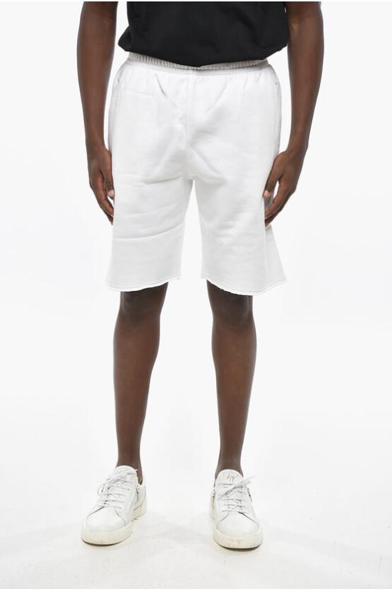  오프화이트 숏팬츠 OMCI012C99FLE0010110 White