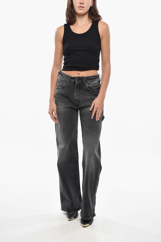  하이쿠레 데님 팬츠 HEW03300DF119 L0790 Black - HAIKURE