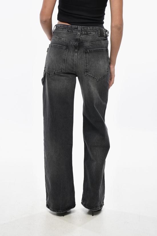  하이쿠레 데님 팬츠 HEW03300DF119 L0790 Black - HAIKURE