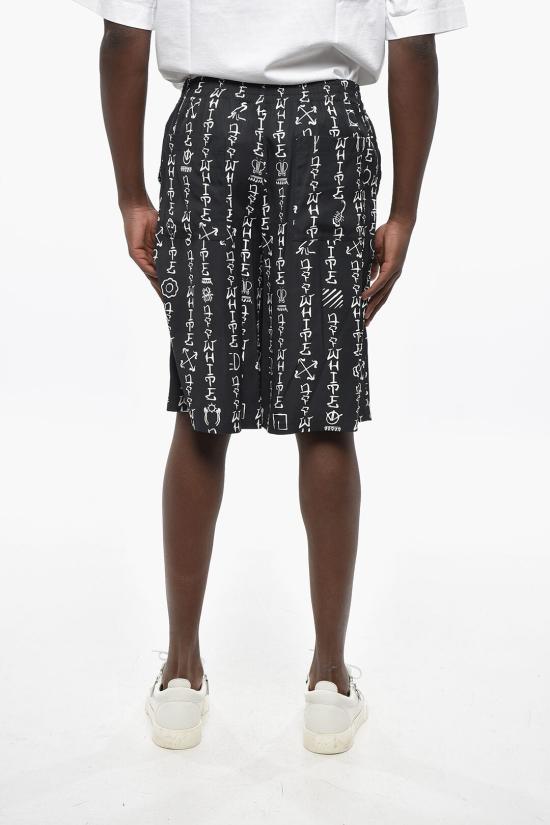  오프화이트 숏팬츠 OMCB092F24FAB0021000 Black - OFF WHITE