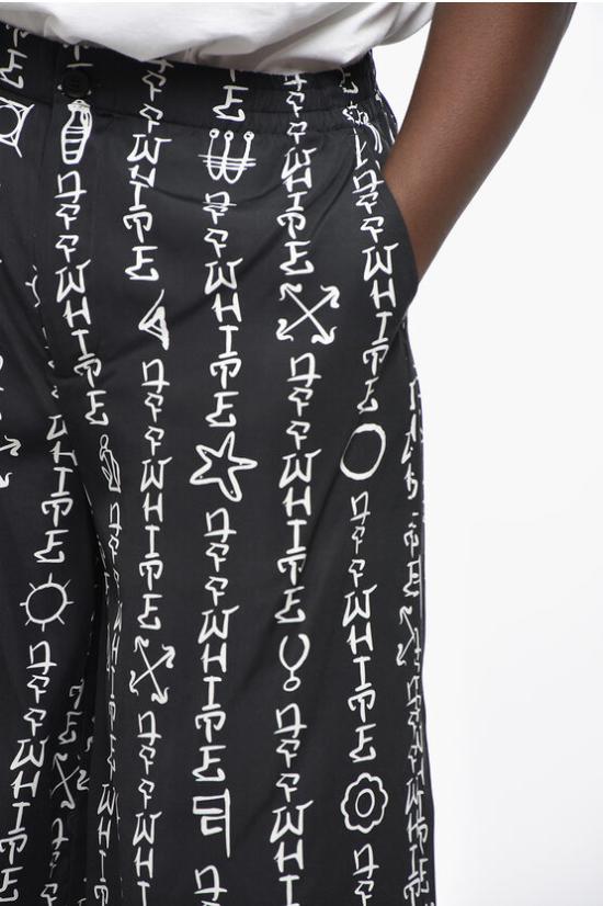  오프화이트 숏팬츠 OMCB092F24FAB0021000 Black - OFF WHITE