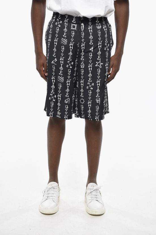 오프화이트 숏팬츠 OMCB092F24FAB0021000 Black