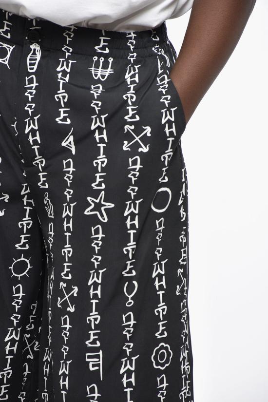  오프화이트 숏팬츠 OMCB092F24FAB0021000 Black - OFF WHITE