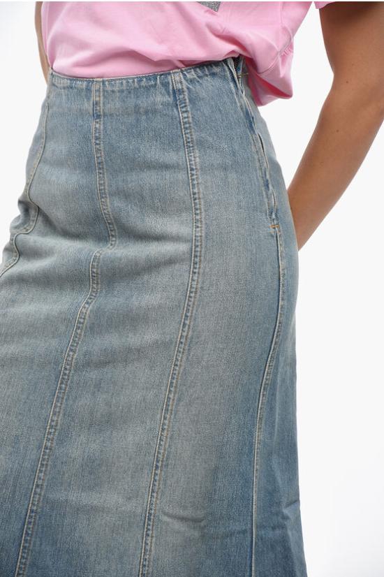  하이쿠레 데님 스커트 HEW08085DF095 L0850 Blue - HAIKURE