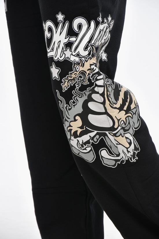  오프화이트 스트레이트 팬츠 OMCH054F24FLE0081084 Black - OFF WHITE