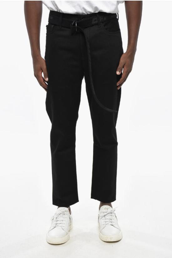  오프화이트 데님 팬츠 OMYA142C99DEN0011010 Black