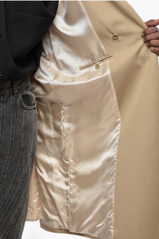  1989 스튜디오 트렌치 코트 MFW24106SCRIBBLECML Beige - 1989 STUDIO