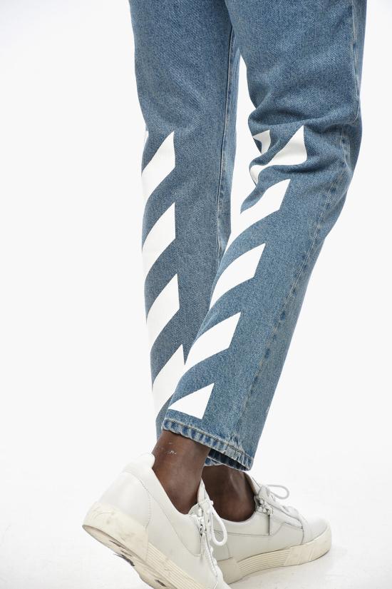  오프화이트 데님 팬츠 OMYA147C99DEN0024901 Light blue - OFF WHITE