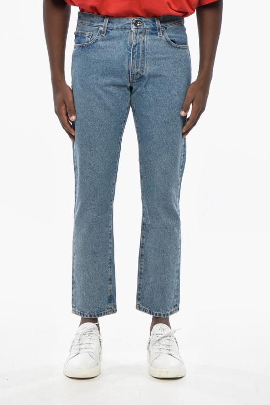  오프화이트 데님 팬츠 OMYA147C99DEN0024901 Light blue