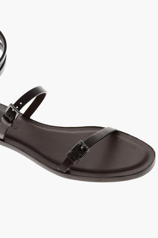  막스마라 샌들 EVEGFLAT 2414521032 005 Brown - MAX MARA