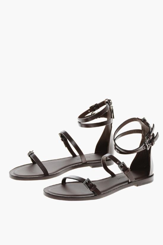  막스마라 샌들 EVEGFLAT 2414521032 005 Brown