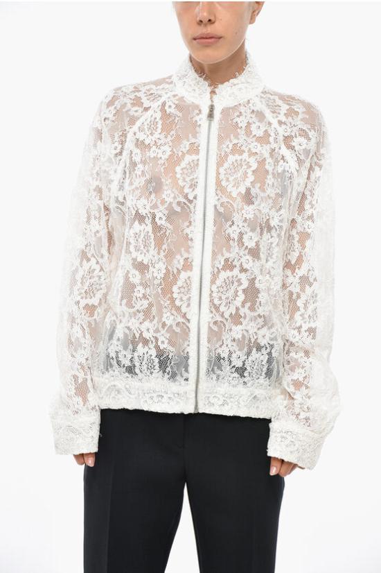  에르마노 설비노 봄버 자켓 D452I300BXD 10602 White