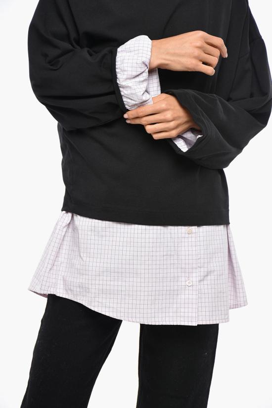  드리스 반 노튼 긴팔 티셔츠 2420111209603 900 Black - DRIES VAN NOTEN