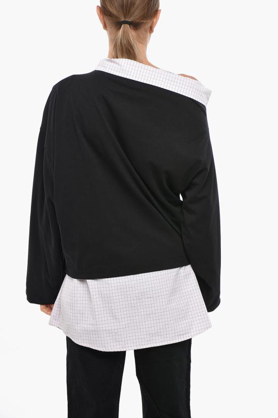  드리스 반 노튼 긴팔 티셔츠 2420111209603 900 Black - DRIES VAN NOTEN