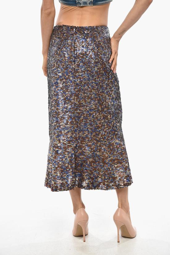  드리스 반 노튼 롱 스커트 242 010847 9325 980 Multicolor - DRIES VAN NOTEN