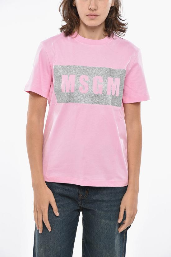  엠에스지엠 반팔 티셔츠 3441MDM520G 237002 12 Pink