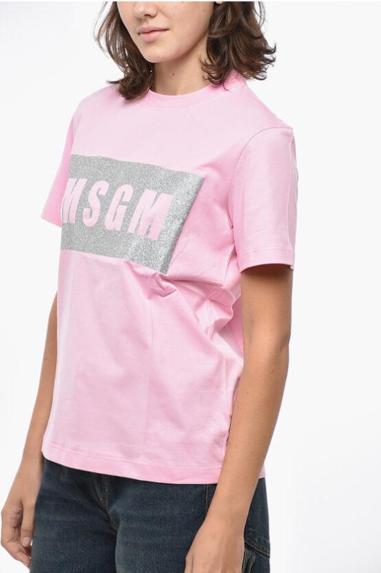  엠에스지엠 반팔 티셔츠 3441MDM520G 237002 12 Pink - MSGM