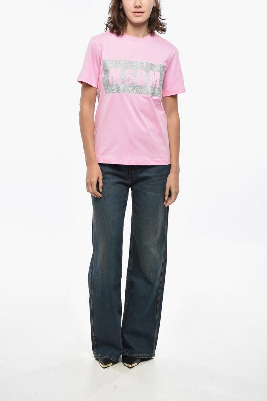  엠에스지엠 반팔 티셔츠 3441MDM520G 237002 12 Pink - MSGM