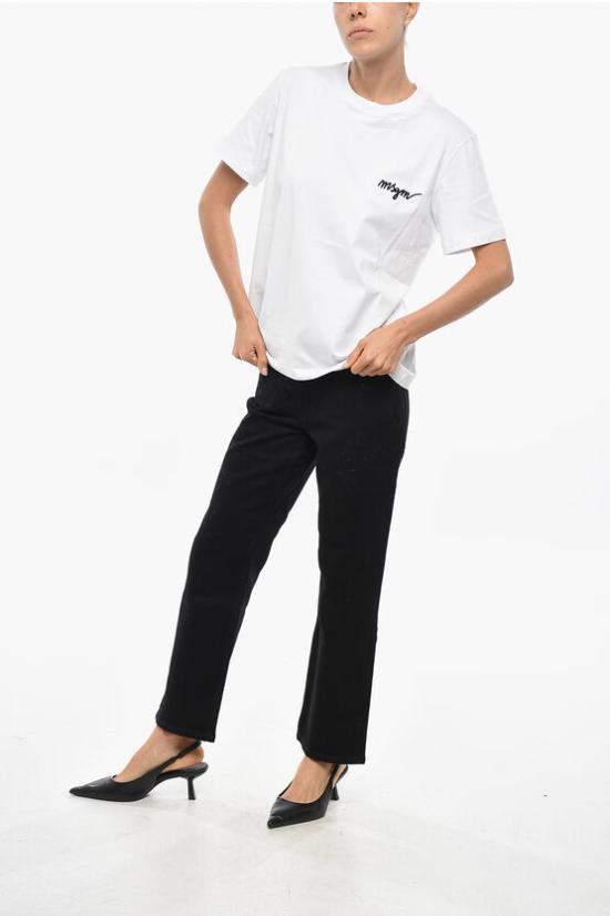  엠에스지엠 반팔 티셔츠 2000MDM540 200002 01 White - MSGM