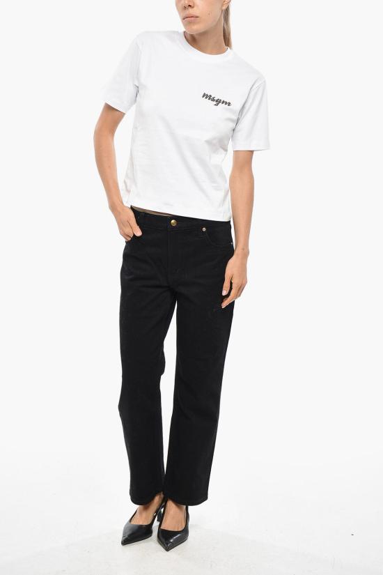  엠에스지엠 반팔 티셔츠 3441MDM185 237002 01 White - MSGM