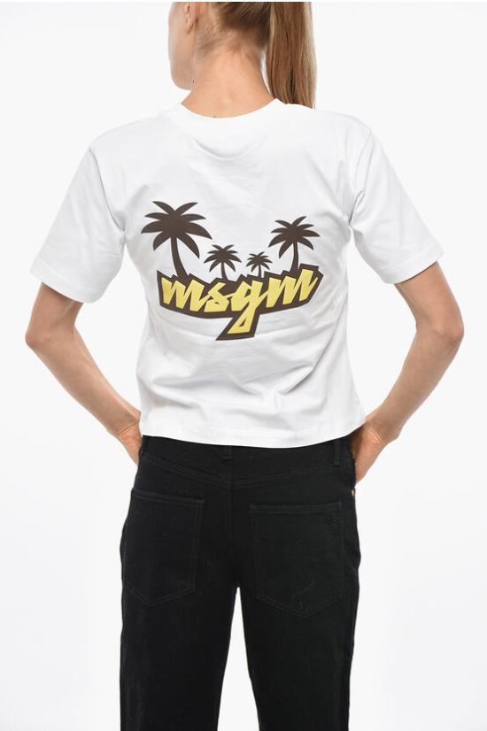  엠에스지엠 반팔 티셔츠 3441MDM185 237002 01 White - MSGM