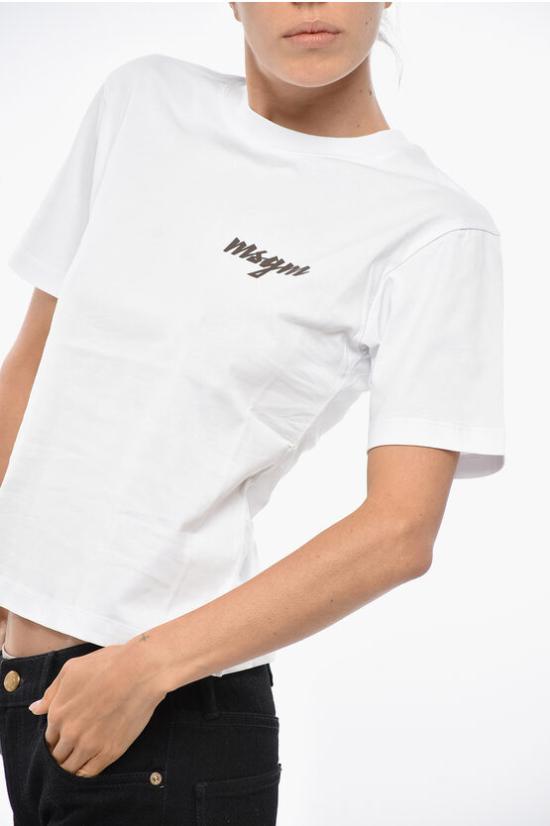  엠에스지엠 반팔 티셔츠 3441MDM185 237002 01 White - MSGM