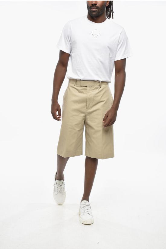  살바토레 페라가모 숏팬츠 770260 008 Beige - SALVATORE FERRAGAMO