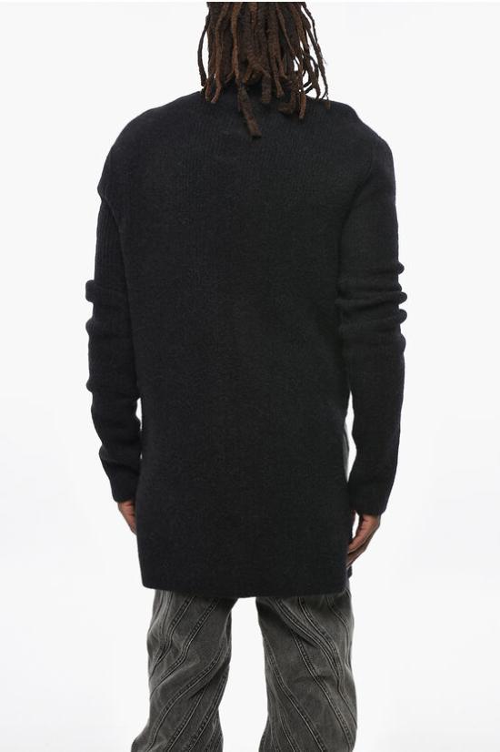  릭 오웬스 스웨터 RR02D6695 KWP 09 Black - RICK OWENS